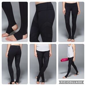 Lululemon Wunder Under Pant Cire Wrap – Black, Size 6 (First Release, Rare)